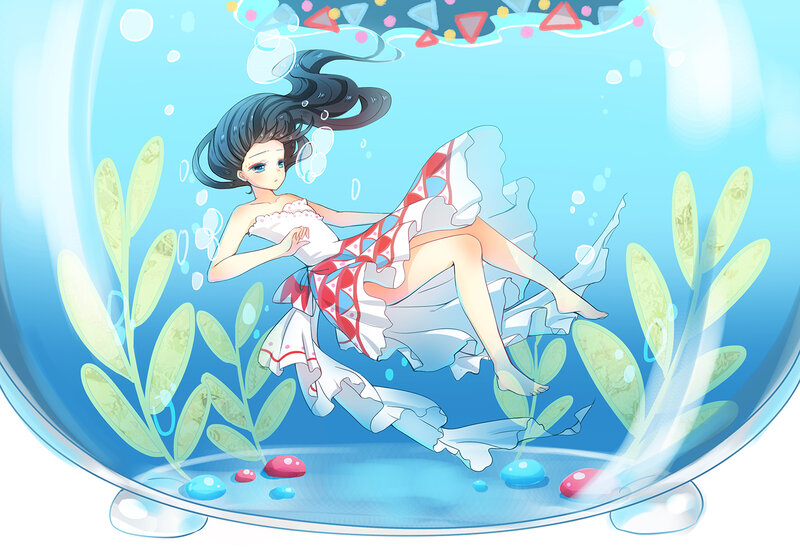 Girl in Fishbowl