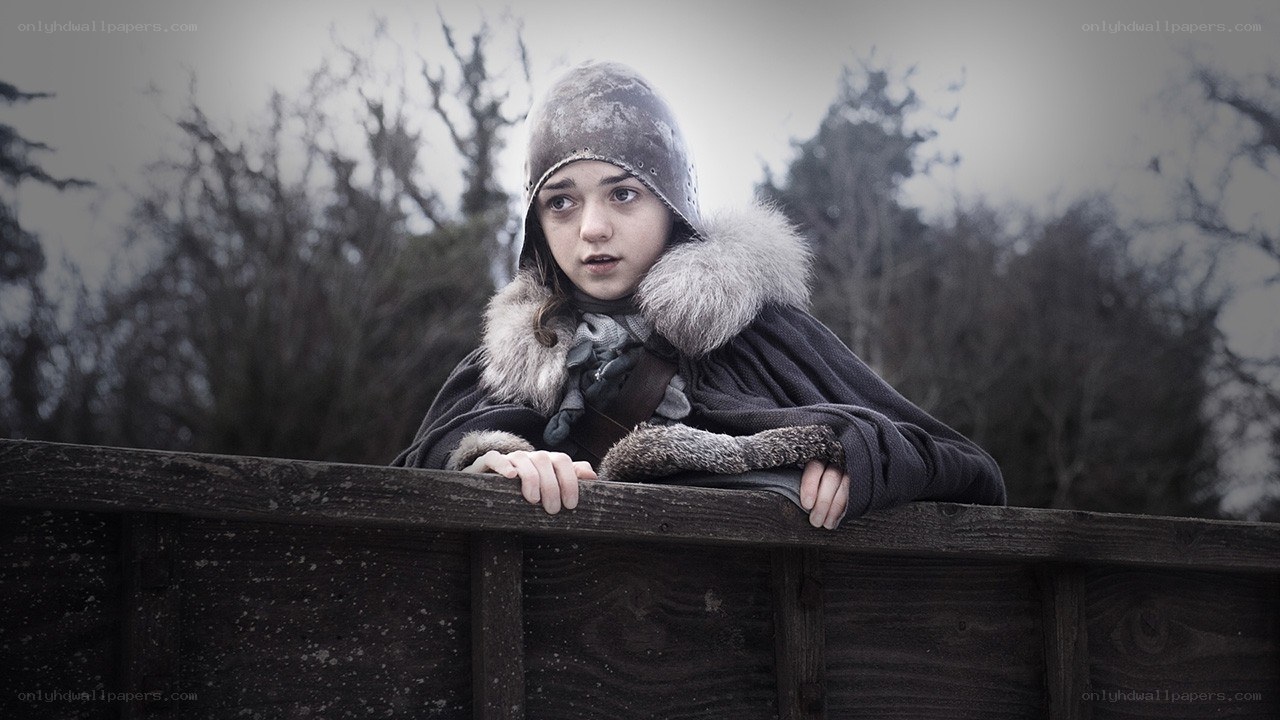 girl in fur-lined cloak