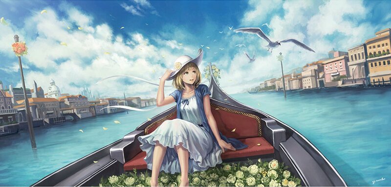 Girl in Gondola