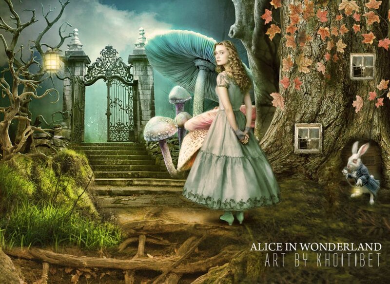 Girl in Green Dress — Fantastical