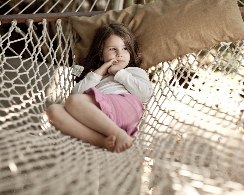 Girl in Hammock