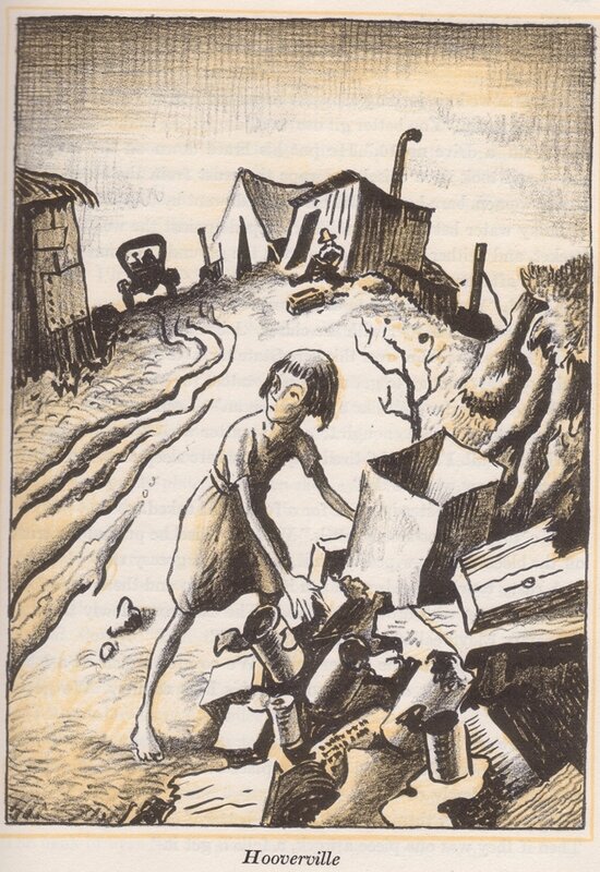 Girl in Hooverville