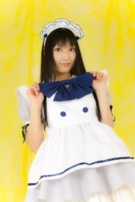 girl in maid outfit