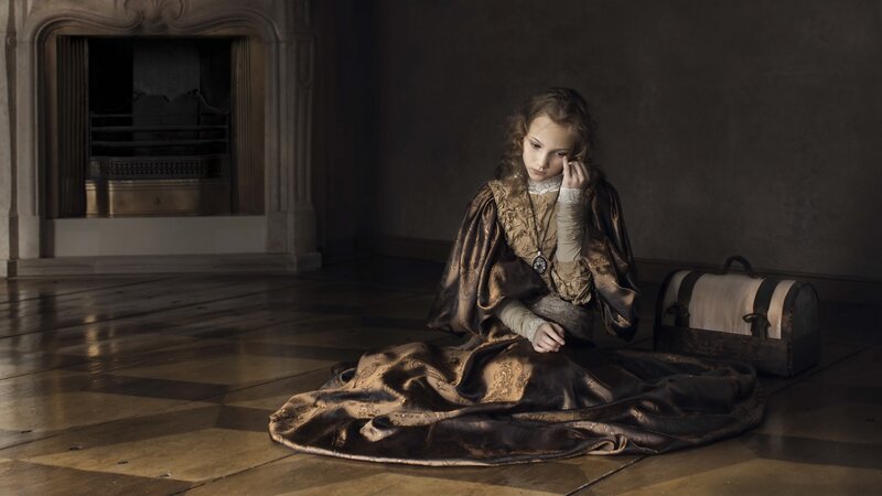 Girl in Ornate Dress