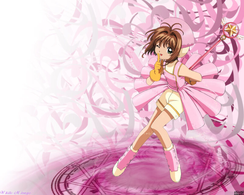 Girl in Pink Dress — Playful, Anime, Magic Wand