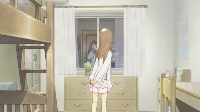 Girl in Pink Pajamas — White
