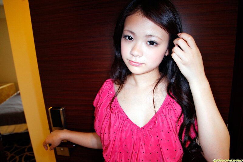 girl in pink polka-dot top