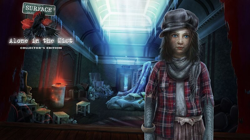 Girl in Plaid Shirt — Blue, Dramatic