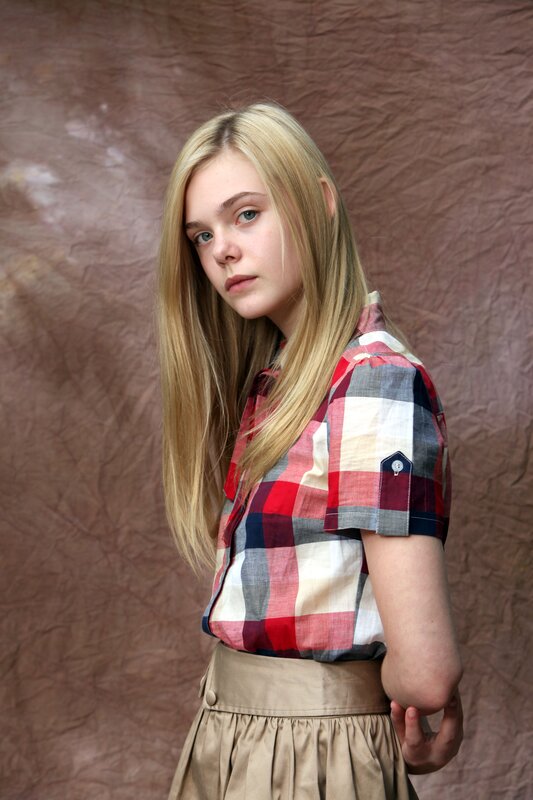 girl in plaid shirt