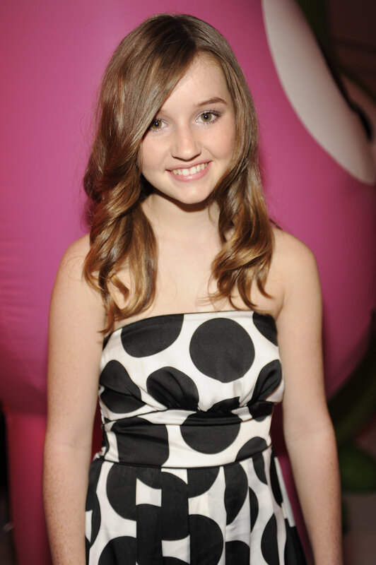 girl in polka dot dress