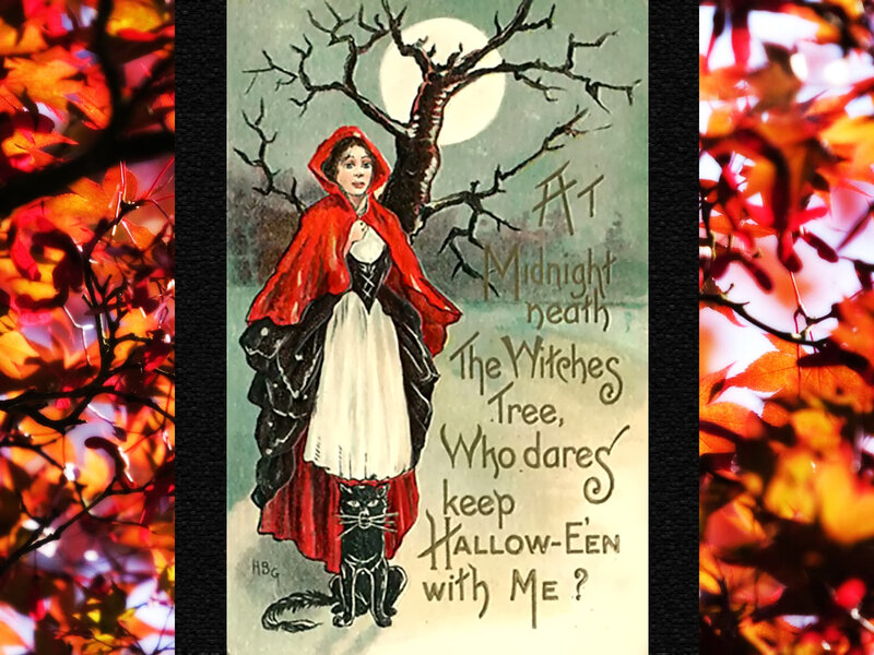 Girl in Red Cloak — Spooky