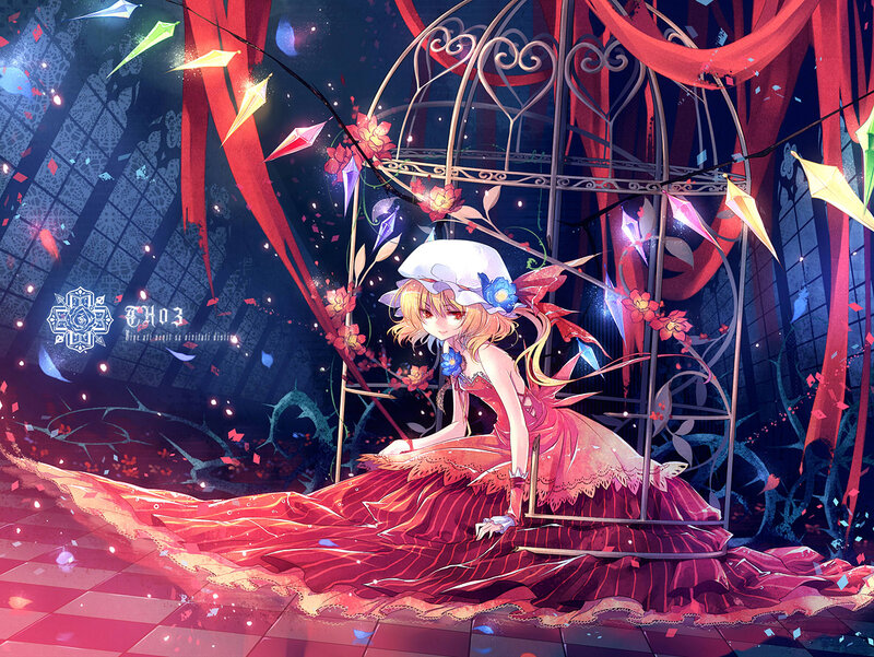 Girl in Red Dress — Dramatic, Night, Anime