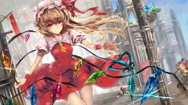 Girl in Red Dress — Dynamic
