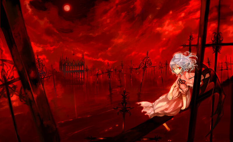 girl in red hell