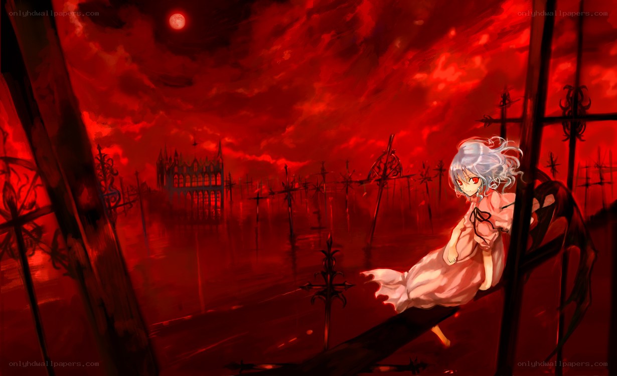 girl in red hell