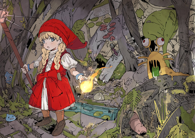 Girl in Red Hood — Adventurous