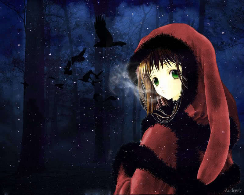 Girl in Red Hood — Mysterious