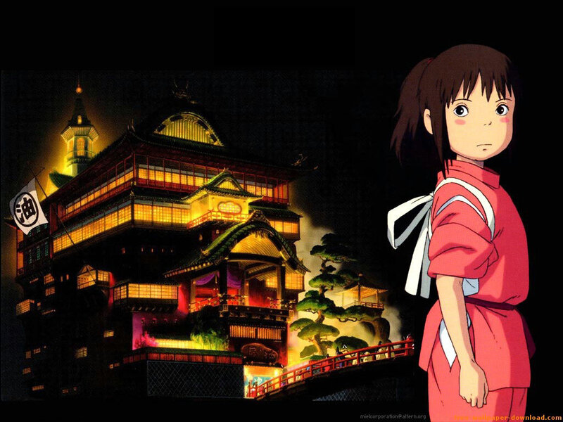 Girl in Red Kimono — Dramatic, Night