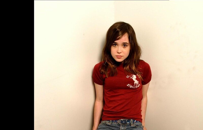 girl in red t-shirt