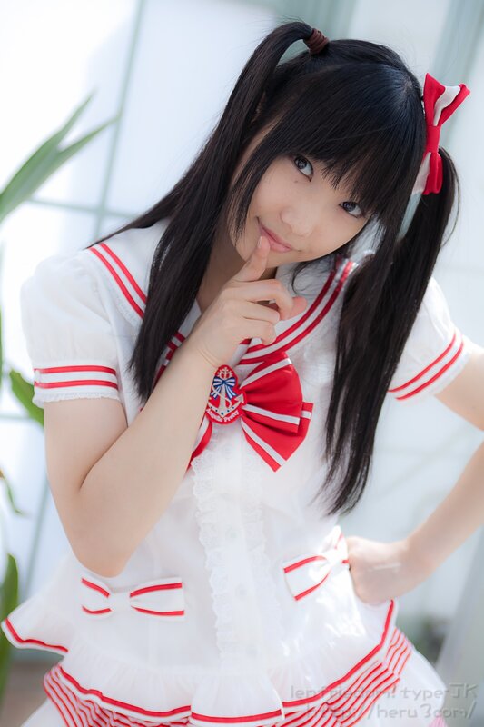 girl in sailor outfit