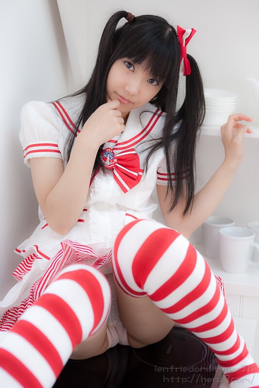 girl in sailor outfit