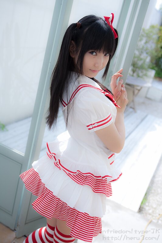 girl in sailor outfit