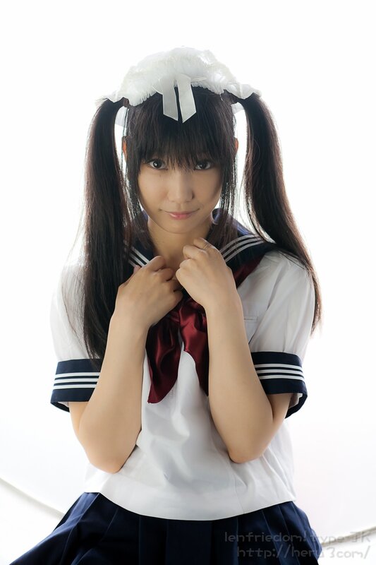 girl in sailor uniform