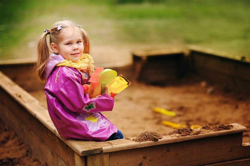 Girl in Sandbox