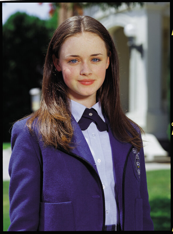 girl in school uniform