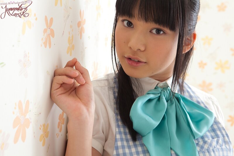 girl in school uniform