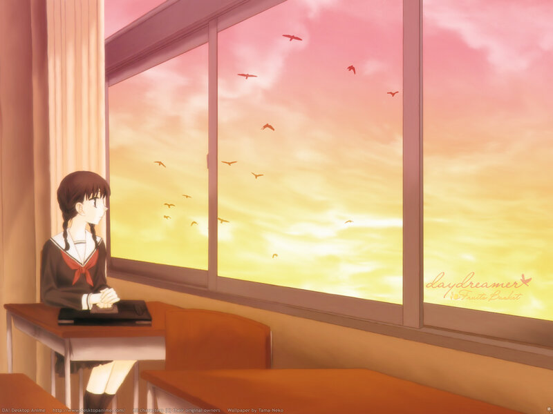Girl in School Uniform — Pink
