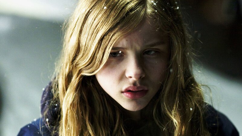girl in snowy weather