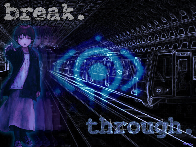 girl in subway tunnel