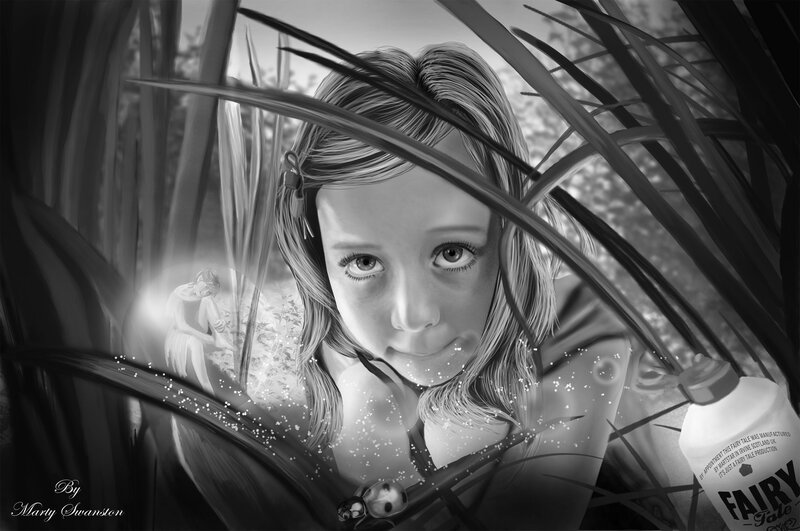 Girl in Tall Grass