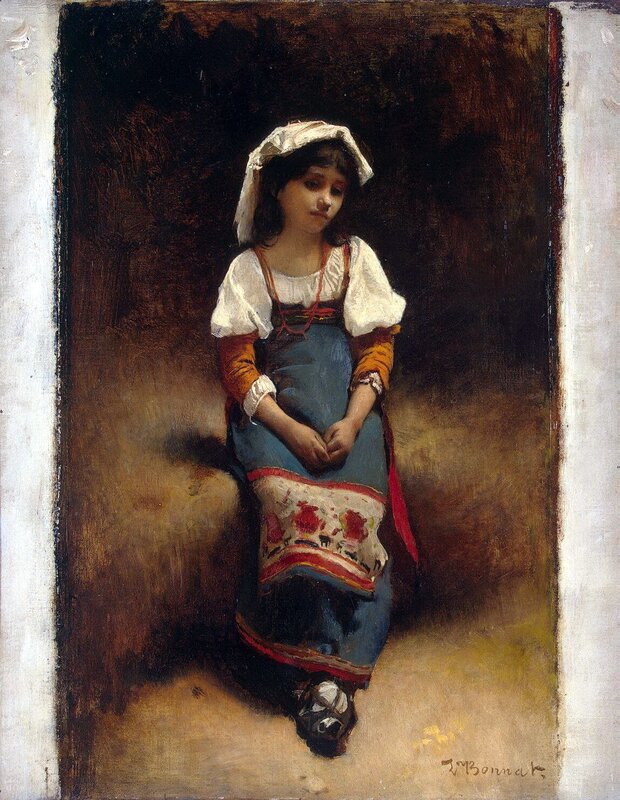 Girl in Traditional Dress