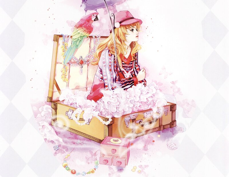 Girl in Treasure Chest
