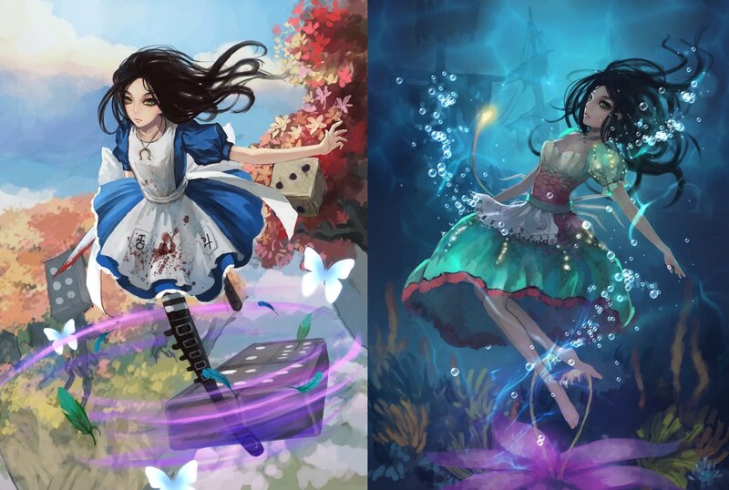 Girl in Two Scenes