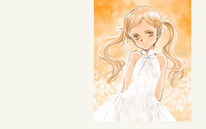 girl in white dress
