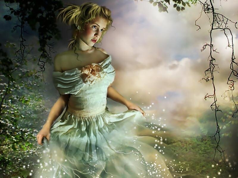 Girl in White Dress — Ethereal
