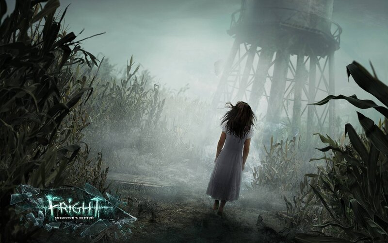 Girl in White Dress — Green, Eerie, Mysterious
