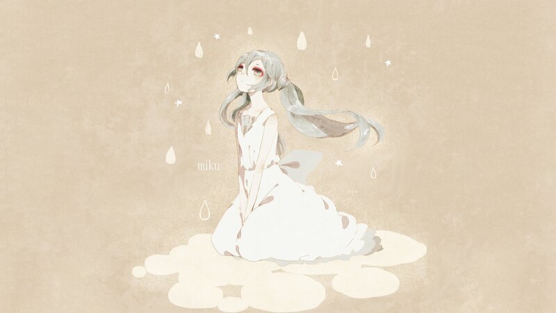 girl in white dress sitting