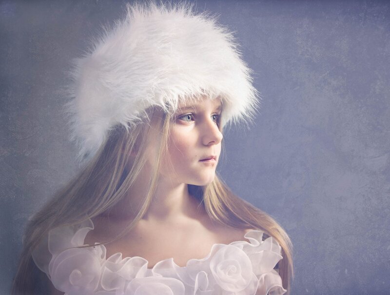 Girl in White Hat