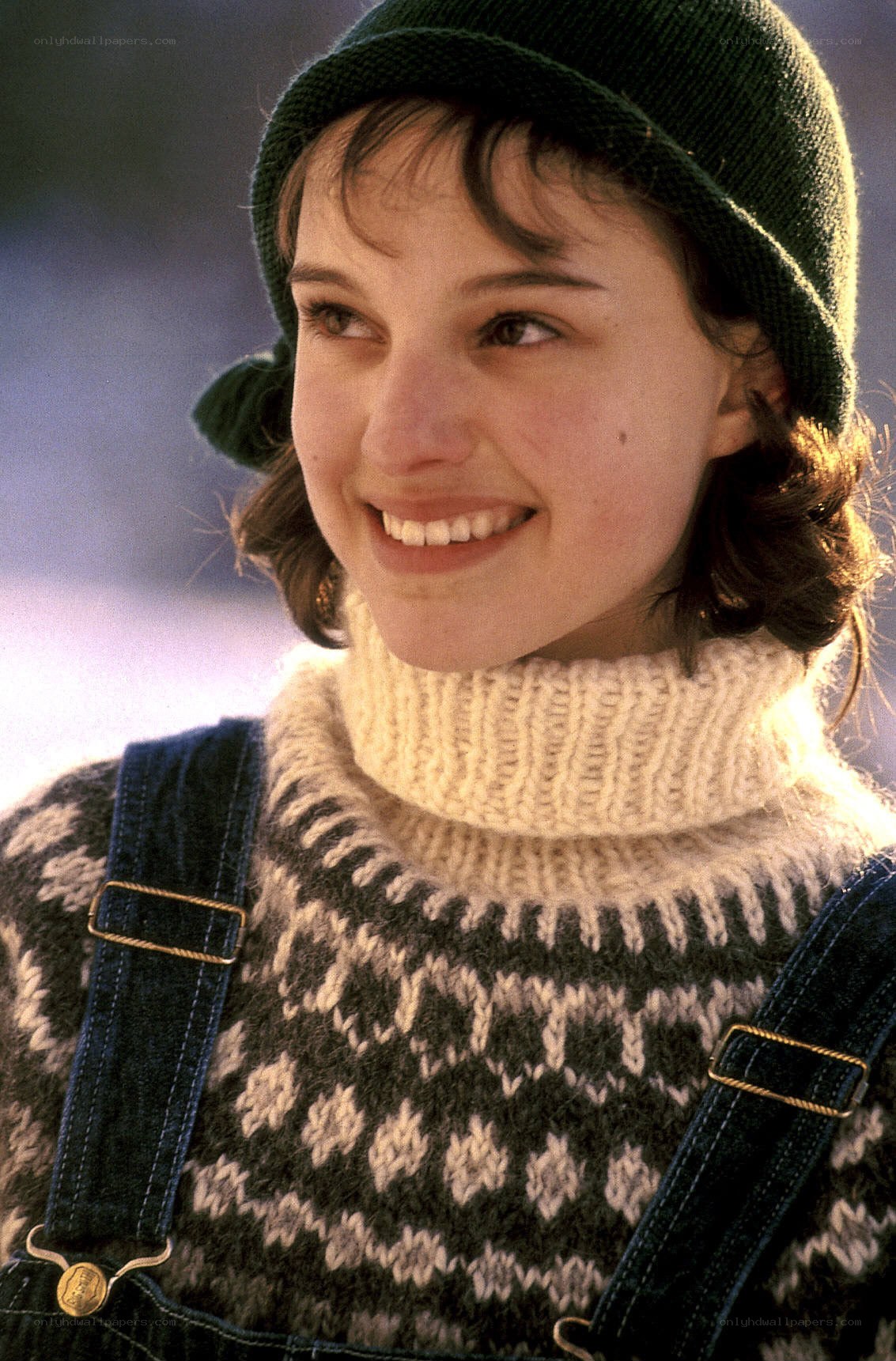 girl in winter clothes