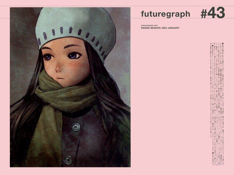 girl in winter hat and scarf