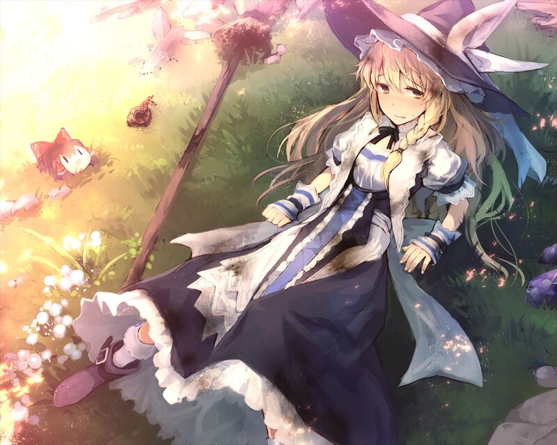 Girl in Witch Outfit