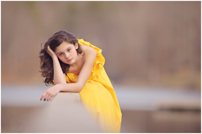 Girl in Yellow Dress — Calm, Afternoon
