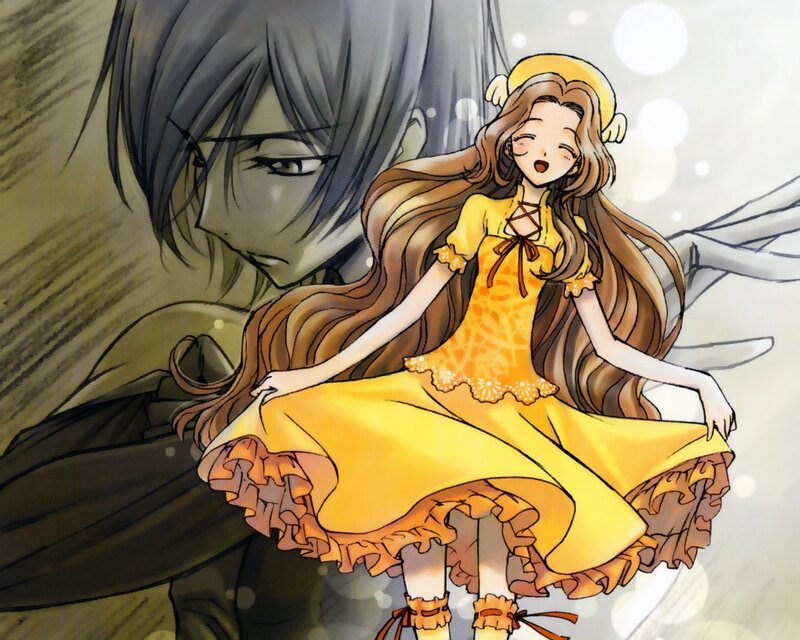 Girl in Yellow Dress — Dreamy, Manga