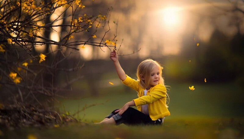 Girl in Yellow Jacket — Serene