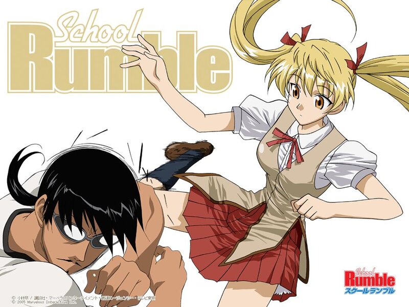 Girl Kicking Boy