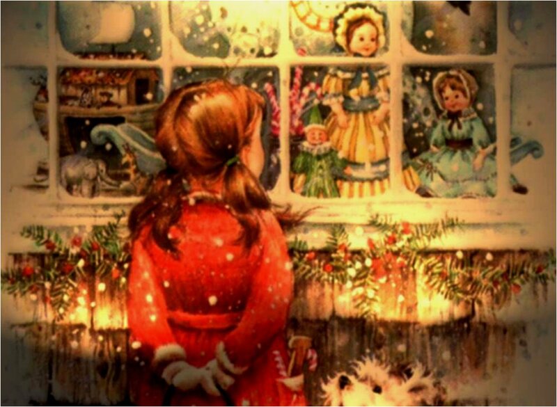 Girl Looking at Window